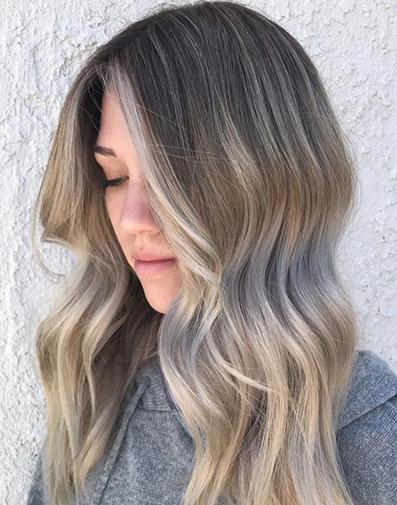 How to dye your hair ash blonde at home