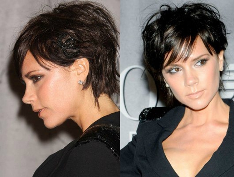 Fashionable and very short haircuts for women