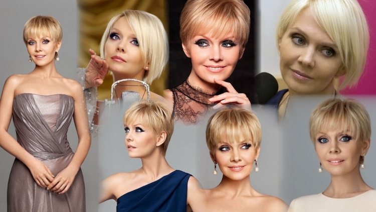 Fashionable and very short haircuts for women