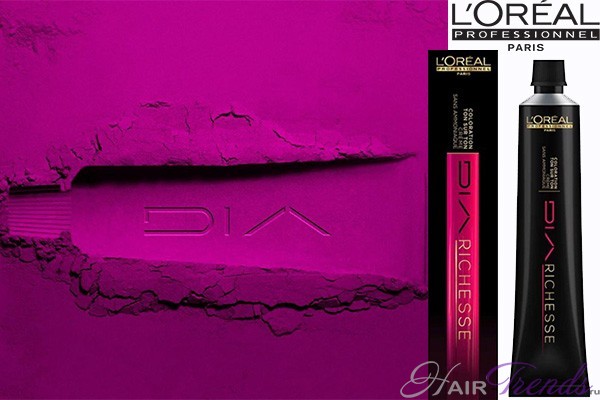 Loreal color palettes with staining results