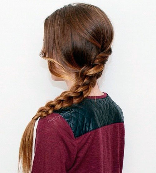 Easy and simple hairstyles for girls for every day