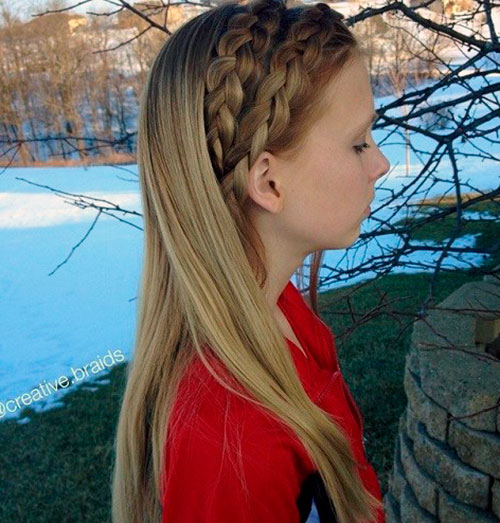 Easy and simple hairstyles for girls for every day