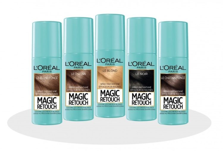 Loreal color palettes with staining results