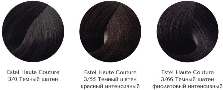 Estelle hair color palette