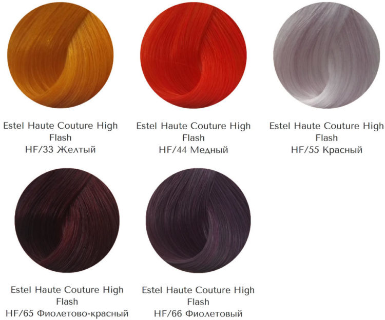 Estelle hair color palette