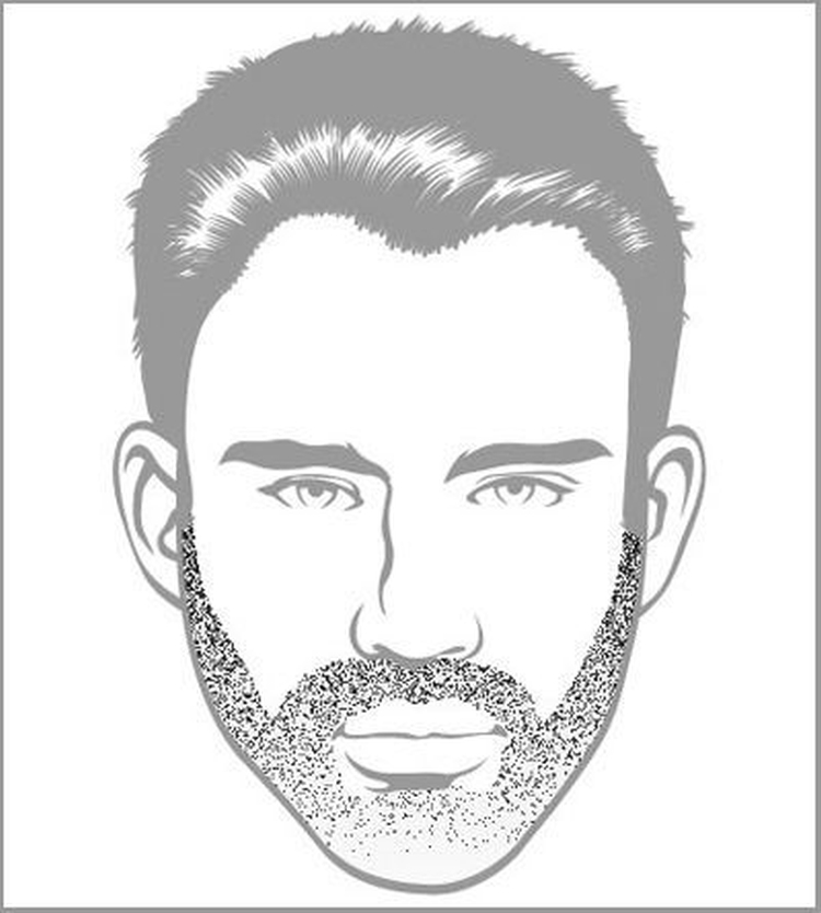 Types and forms of popular beards for men with examples and names