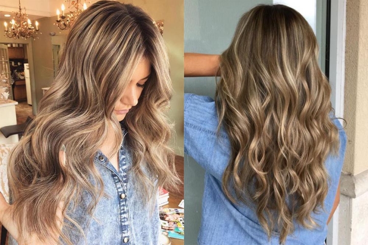 Highlights for long hair