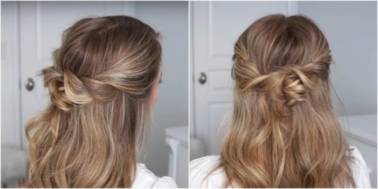 High hairstyles for long hair