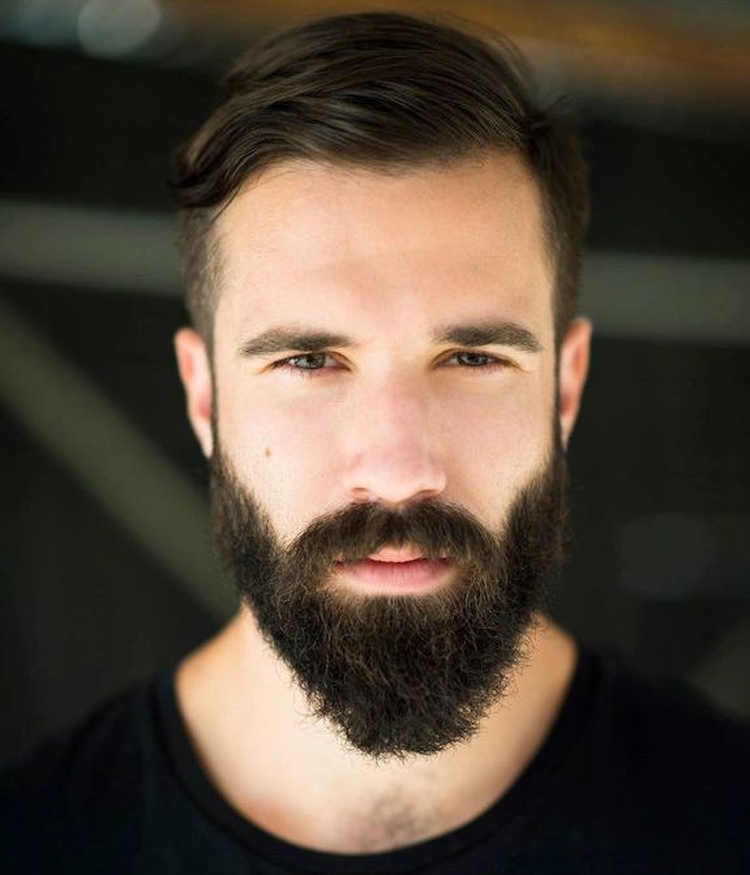 Types and forms of popular beards for men with examples and names