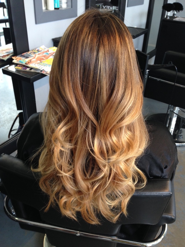 Highlights for long hair