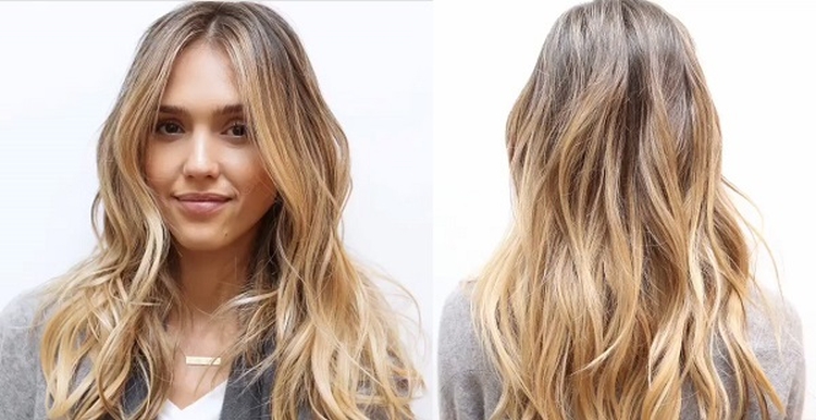 Highlights for long hair