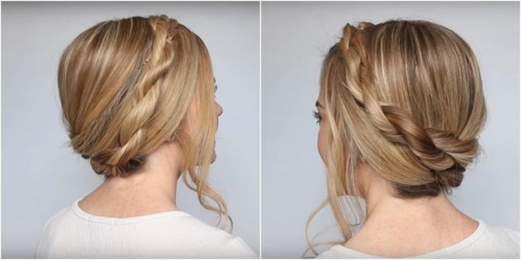 High hairstyles for long hair