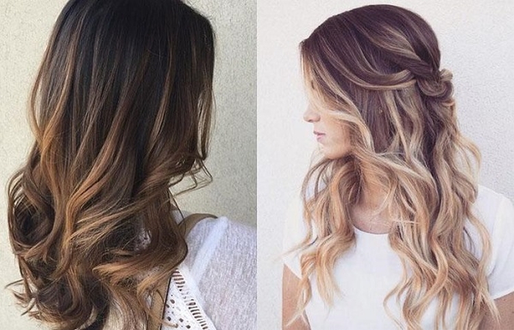 Highlights for long hair