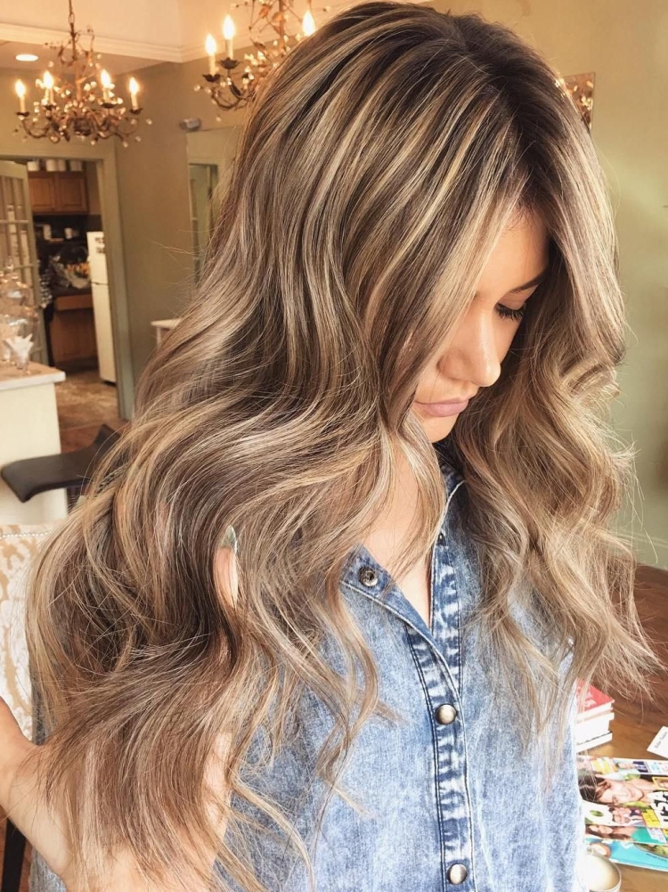 Highlights for long hair