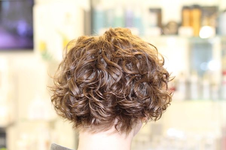 Curls for short hair