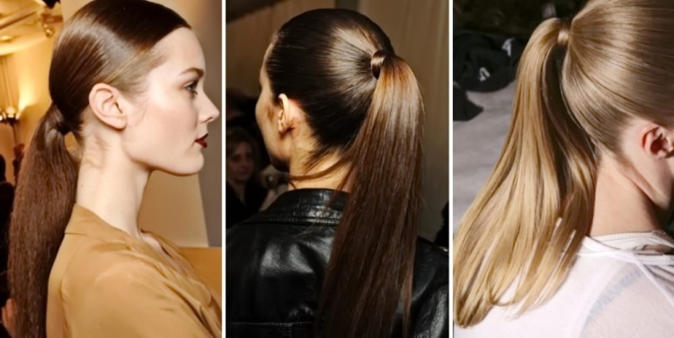 High hairstyles for long hair