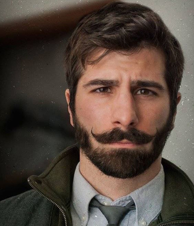 Types and forms of popular beards for men with examples and names