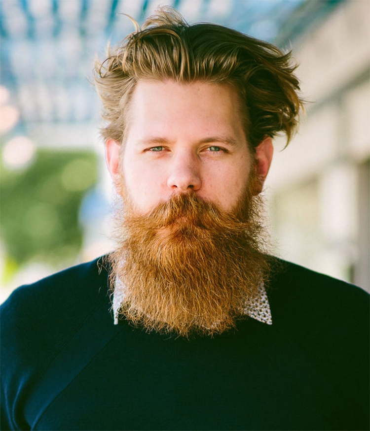 Types and forms of popular beards for men with examples and names