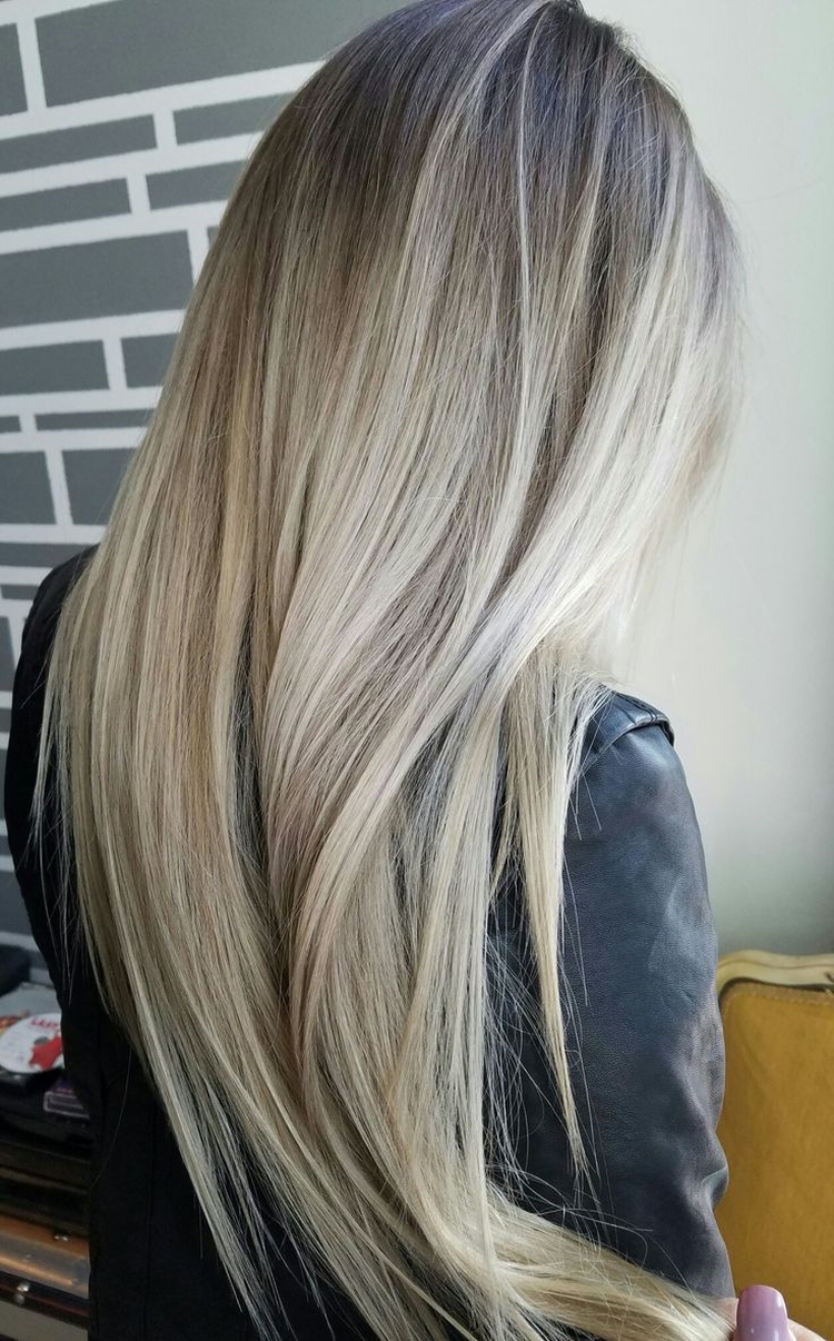 Highlights for long hair