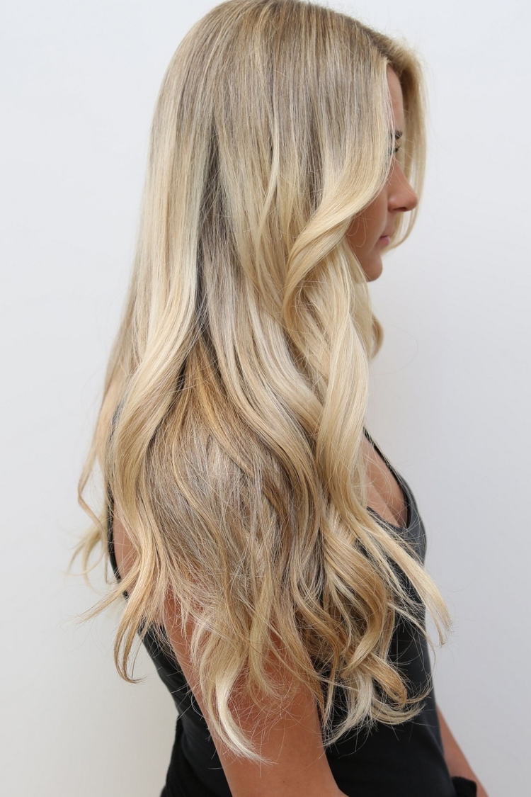 Highlights for long hair