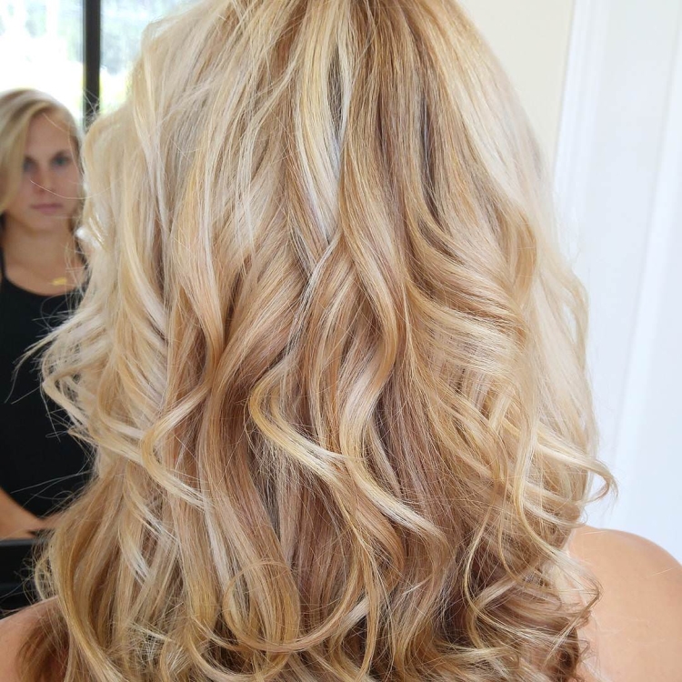 Highlights for long hair