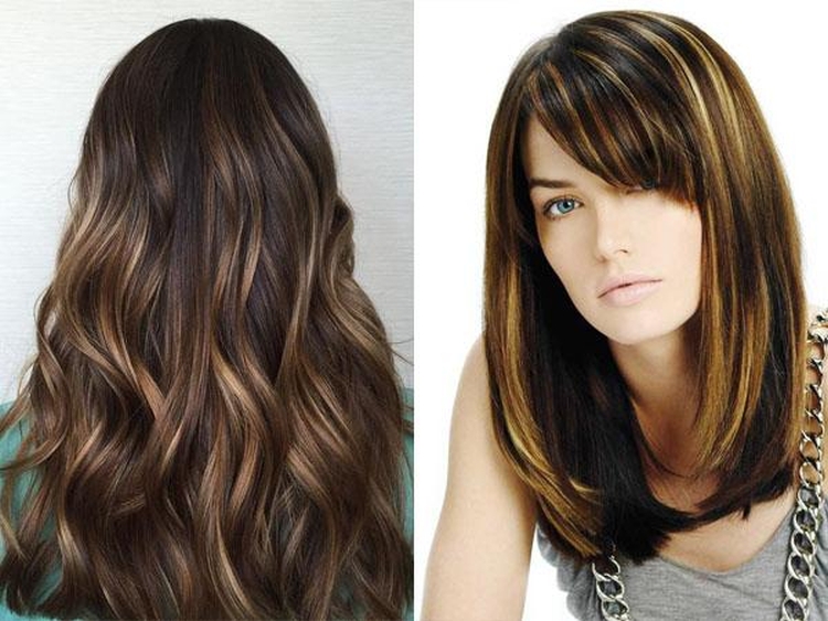 Highlights for long hair