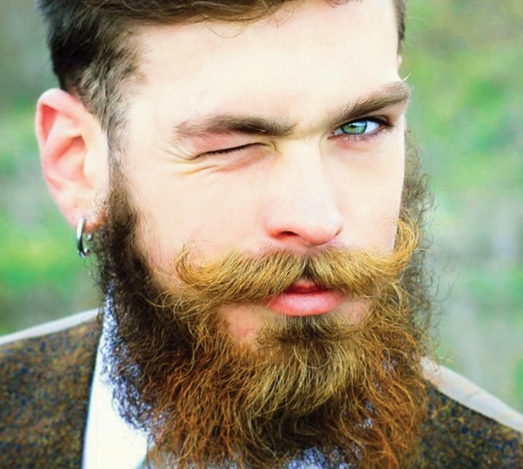 Types and forms of popular beards for men with examples and names