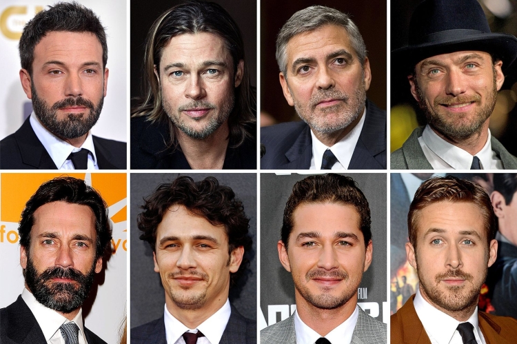 Types and forms of popular beards for men with examples and names