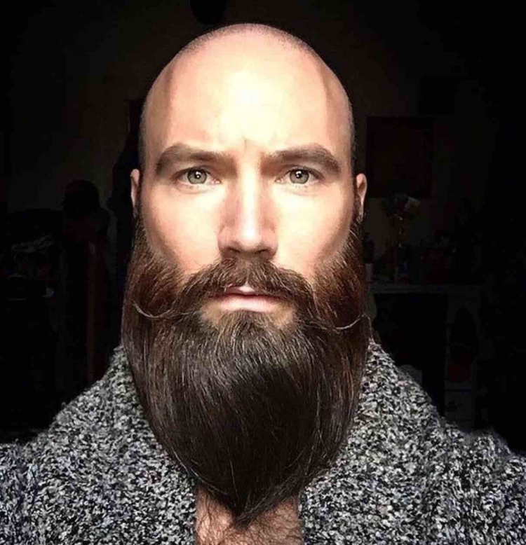 Types and forms of popular beards for men with examples and names