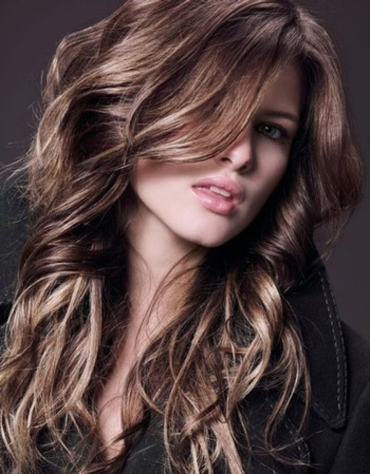 Highlights for long hair