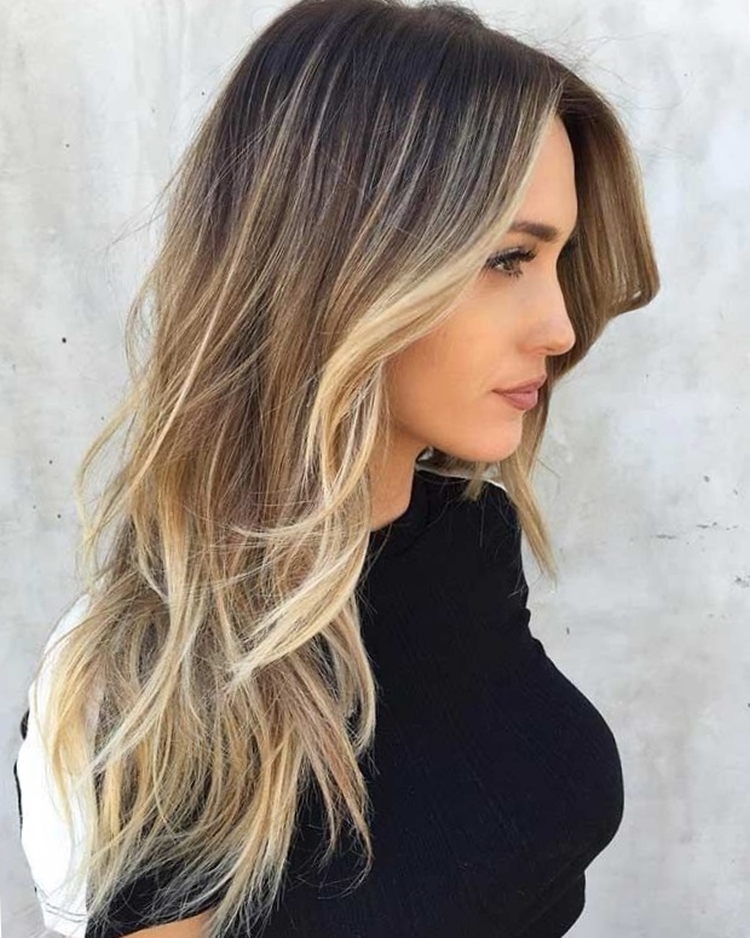 Highlights for long hair