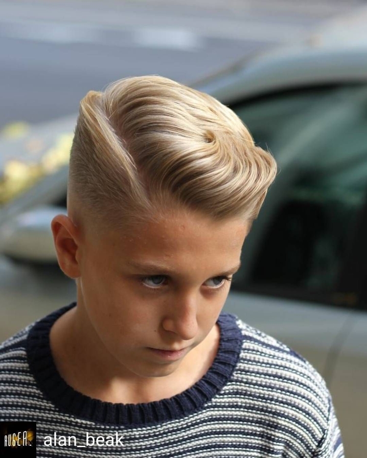 Ballroom Dance Hairstyles for Boys