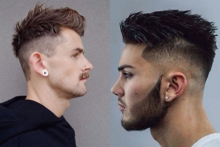 Grunge hairstyle for men who suits