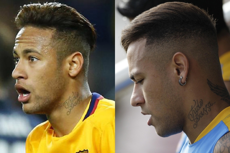 Neymar's hairstyle photo and how to do the same