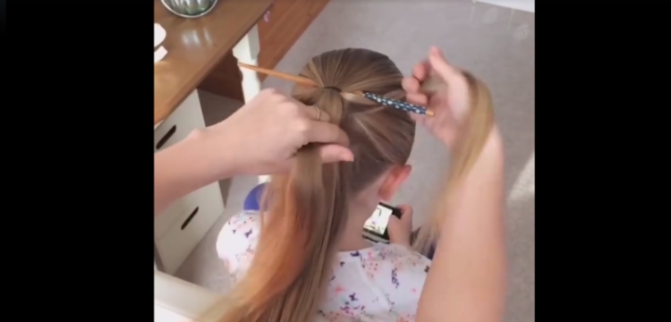 Beautiful pencil hairstyle with examples