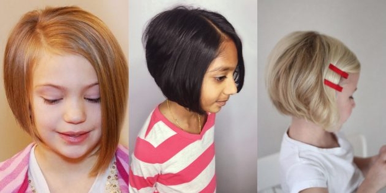 Short haircuts for girls 7-8 years old