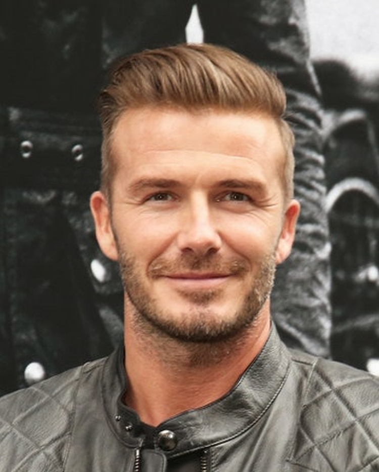 Beckham's hairstyles: photo of haircuts