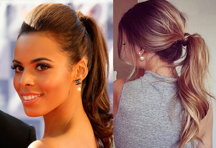 How to make a brushed ponytail in 5 minutes