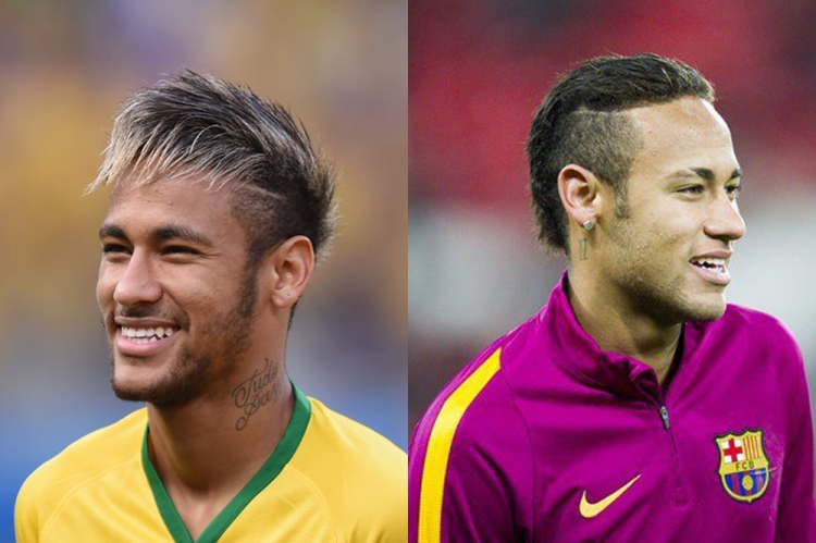 Neymar's hairstyle photo and how to do the same