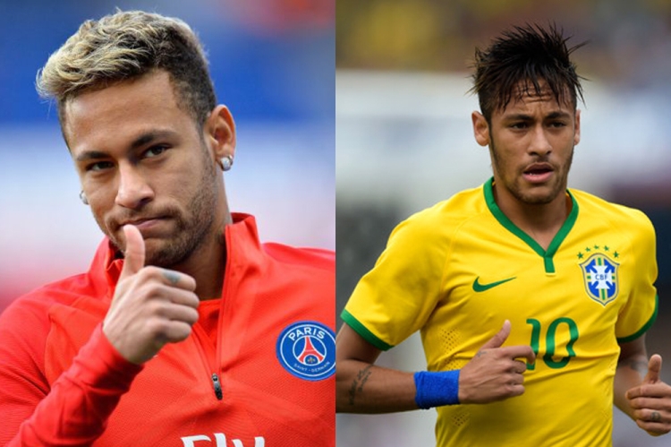 Neymar's hairstyle photo and how to do the same