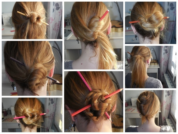 Beautiful pencil hairstyle with examples