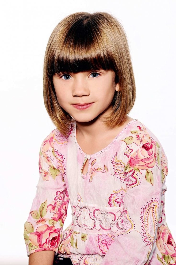 Short haircuts for girls 7-8 years old