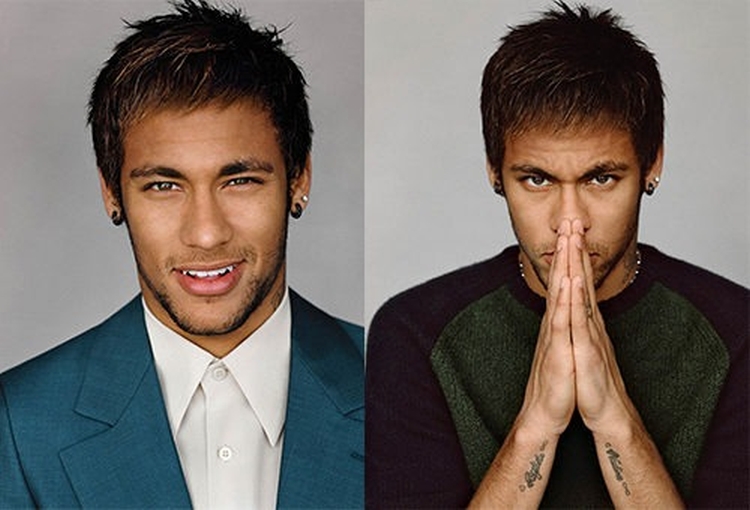 Neymar's hairstyle photo and how to do the same