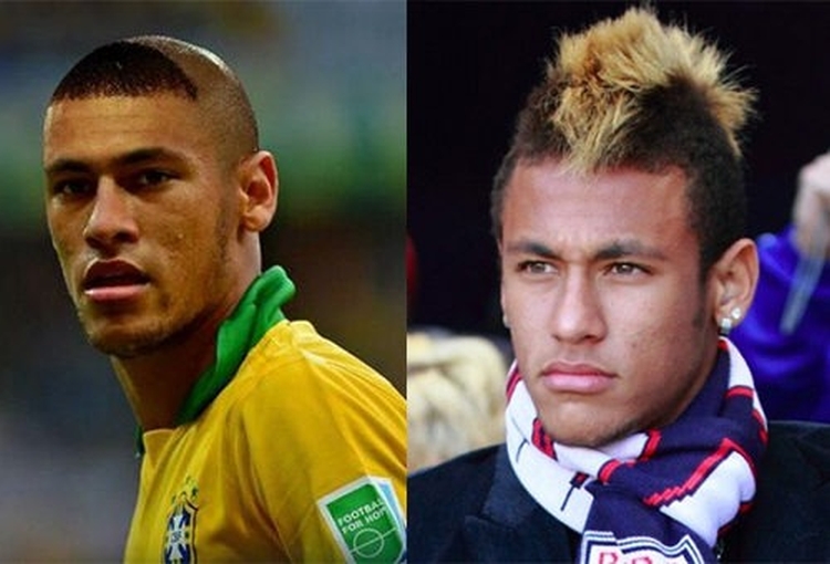 Neymar's hairstyle photo and how to do the same