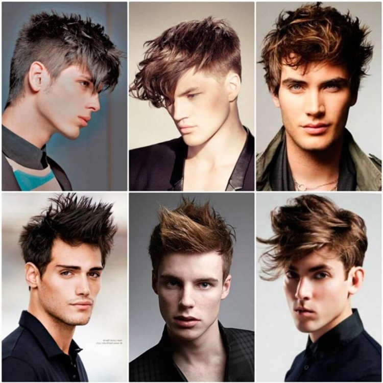 Grunge hairstyle for men who suits