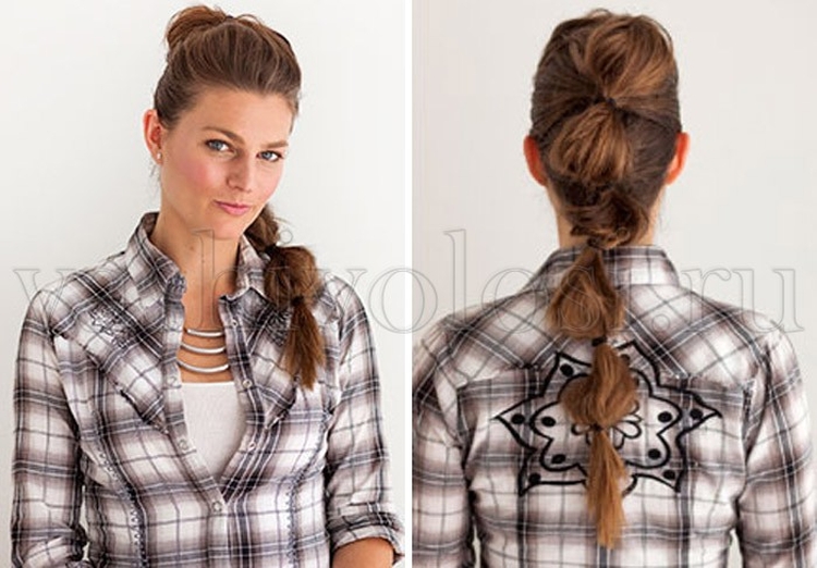 How to make a brushed ponytail in 5 minutes