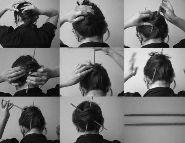 Beautiful pencil hairstyle with examples