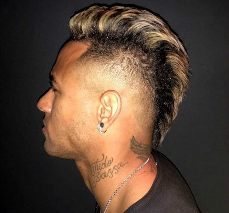 Neymar's hairstyle photo and how to do the same