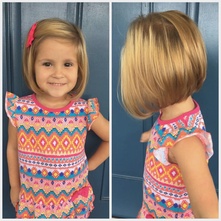 Short haircuts for girls 7-8 years old