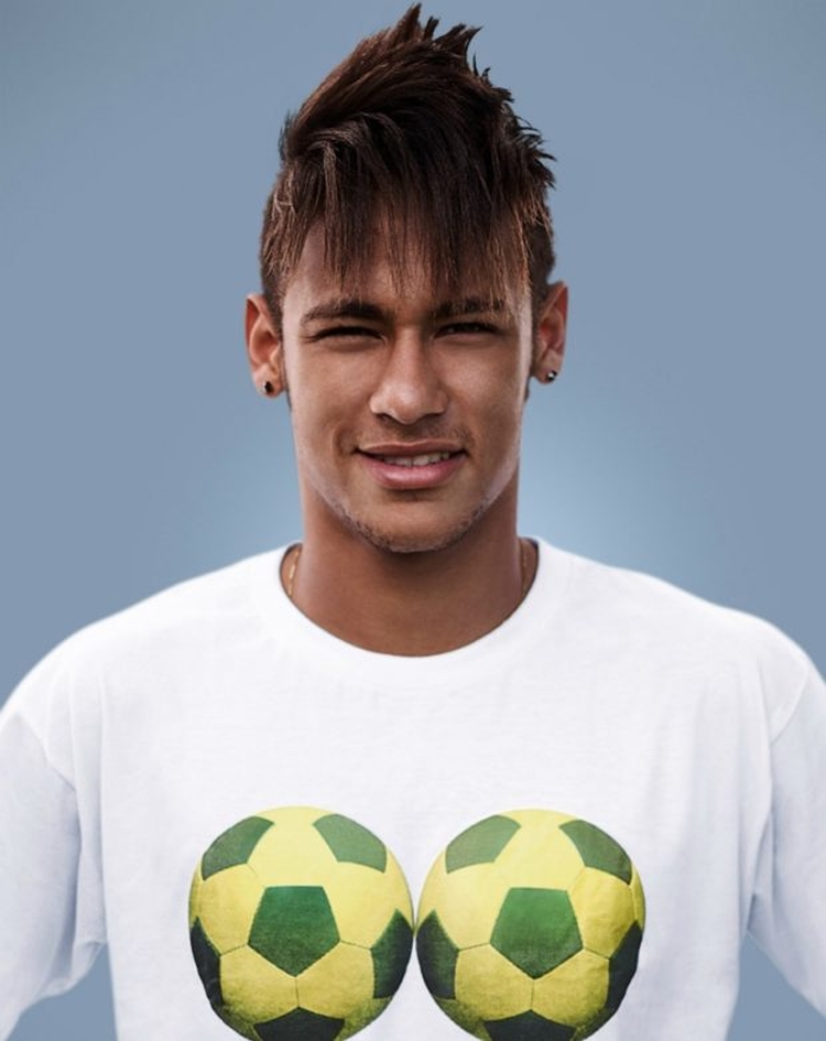 Neymar's hairstyle photo and how to do the same